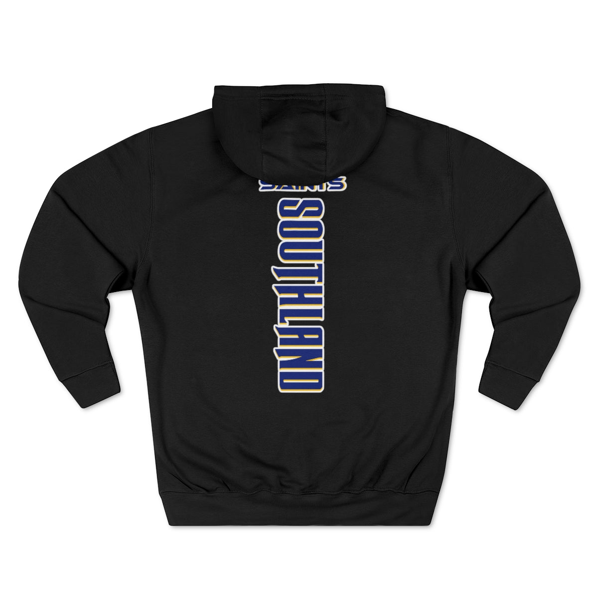 Blue & Gold Vibes Only Premium Hoodie