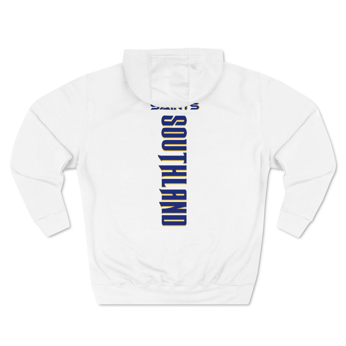 Blue & Gold Vibes Only Premium Hoodie