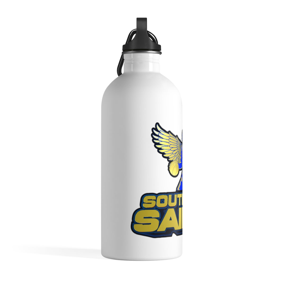 Saints Logo Stainless Steel Water Bottle